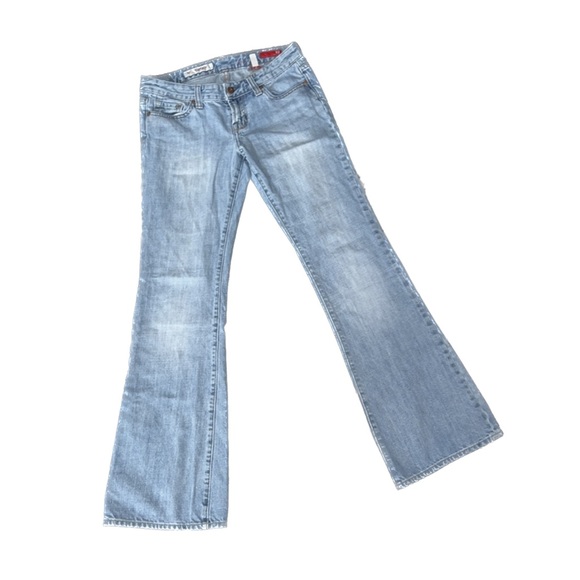X2 Denim - Vintage Y2K Low Rise Flare Jeans by x2 size 2 regular